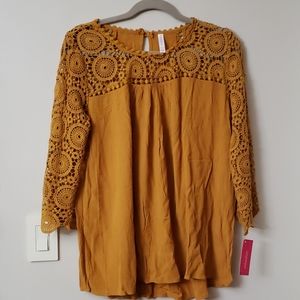 Mustard Blouse